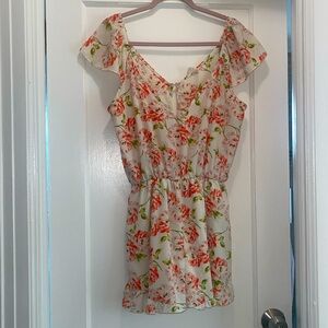 Flowery Romper